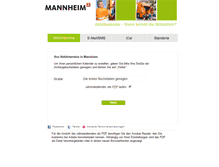 Tablet Screenshot of abfallkalender.mannheim.de